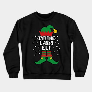 I'm The Gassy Elf Group Matching Family Christmas Crewneck Sweatshirt